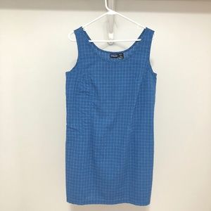 Patagonia plaid blue dress